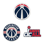 Washington Wizards 3pc Enamel Pin Set