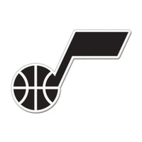 Utah Jazz Collector Enamel Pin Jewelry Card