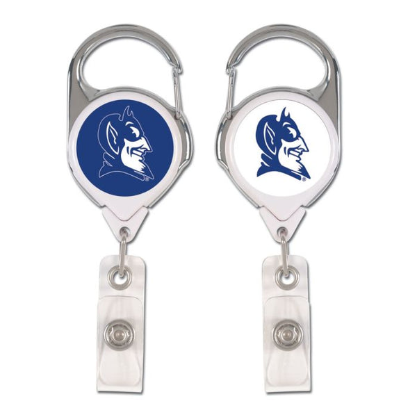 Wholesale-Duke Blue Devils Retrct 2S Prem Badge Holders