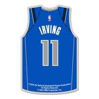 Dallas Mavericks Collector Pin Jewelry Card Kyrie Irving