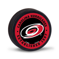 Carolina Hurricanes Hockey Puck Packaged