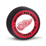 Detroit Red Wings Hockey Puck Packaged