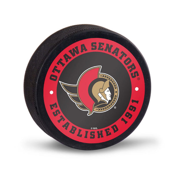 Ottawa Senators Hockey Puck Packaged