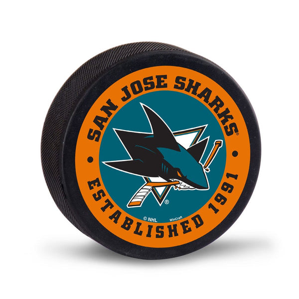 San Jose Sharks Hockey Puck Packaged