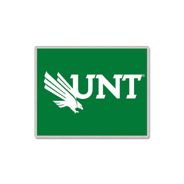 North Texas Mean Green Collector Pin Jewelry Card