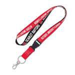 Rutgers Scarlet Knights Lanyard w/detachable buckle 1"
