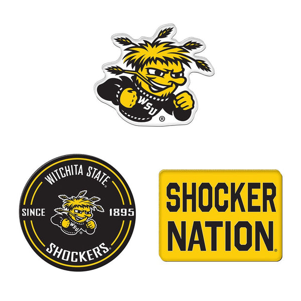 Wichita State Shockers Premium Acrylic Magnet Pack Carded