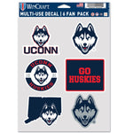 UConn Huskies Multi Use 6 FAN PACK