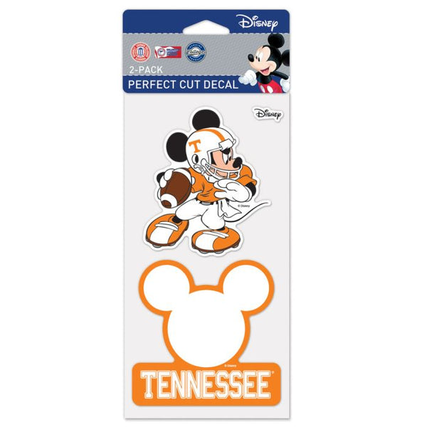 Wholesale-Tennessee Volunteers / Disney Perfect Cut Decal Set of Two 4"x4"