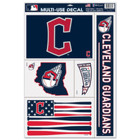 Cleveland Guardians Multi Use Decal 11" x 17"