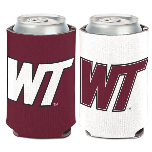 Wholesale-West Texas A&amp;M Buffaloes 2 Color Can Cooler Can Cooler 12 oz.