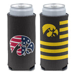 Iowa Hawkeyes 12 oz Slim Can Cooler