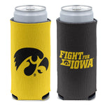 Iowa Hawkeyes 12 oz Slim Can Cooler