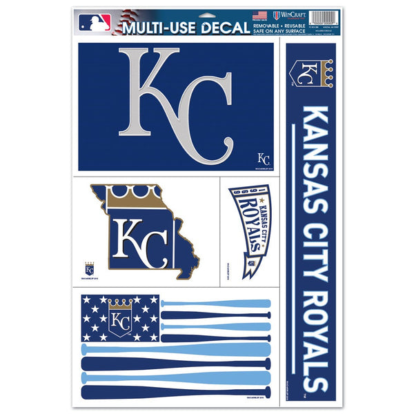 Kansas City Royals Multi Use Decal 11" x 17"