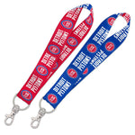 Detroit Pistons Lanyard Key Strap 1"