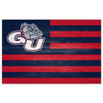 Gonzaga Bulldogs AMERICANA Wood Sign 11" x 17" 1/4" thick
