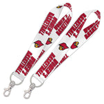 Louisville Cardinals Lanyard Key Strap 1"