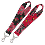 Louisville Cardinals Lanyard Key Strap 1"