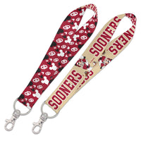 Oklahoma Sooners / Disney MICKEY MOUSE Lanyard Key Strap 1"