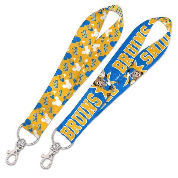 UCLA Bruins / Disney MICKEY MOUSE FOOTBALL Lanyard Key Strap 1"