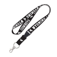 Wyoming Cowboys Lanyard w/detachable buckle 1"