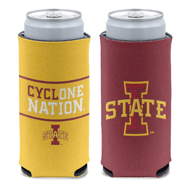 Iowa State Cyclones 12 oz Slim Can Cooler