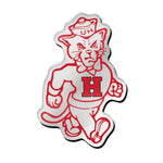 Houston Cougars / Vintage Collegiate Acrylic Pin Jewelry Card