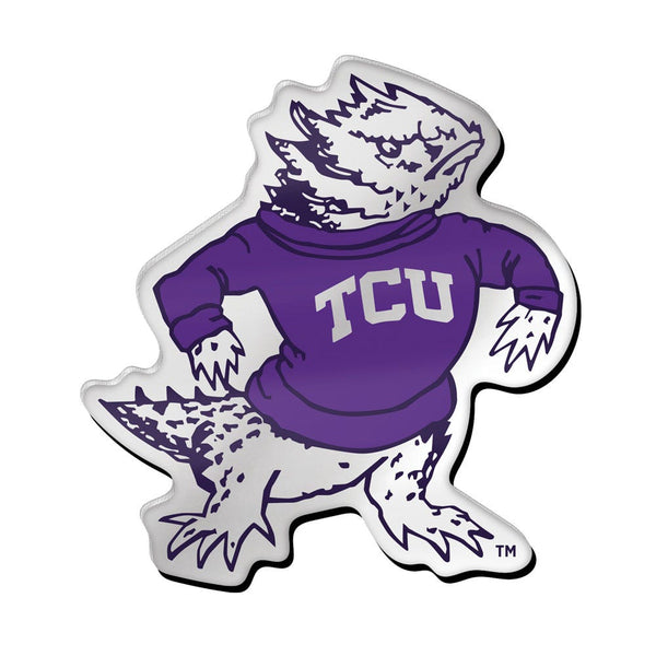 TCU Horned Frogs /College Vault Acrylic Pin Jewelry Card