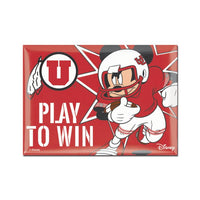 Wholesale-Utah Utes / Disney Metal Magnet 2.5" x 3.5"