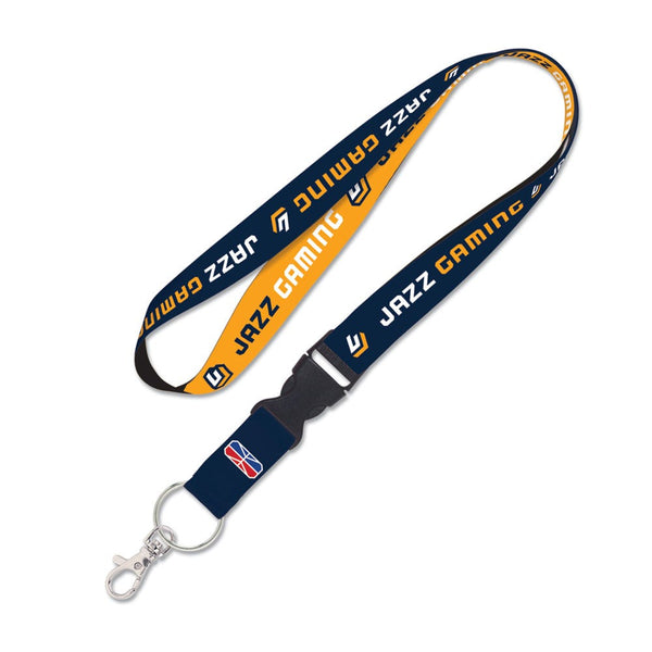 Jazz Gaming Utah Jazz Lanyard w/detachable buckle 1"