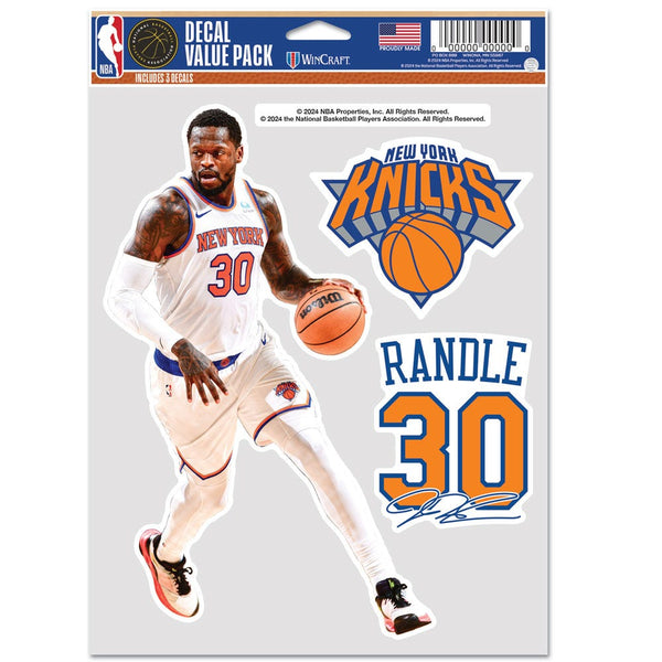 New York Knicks Multi Use 3 FAN PACK Julius Randle