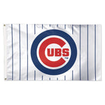 Chicago Cubs Pinstripes Flag - Deluxe 3' X 5'