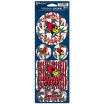 Wholesale-Illinois State Redbirds Prismatic Decal 4" x 11"