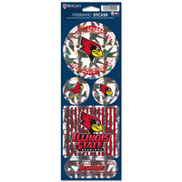 Wholesale-Illinois State Redbirds Prismatic Decal 4" x 11"