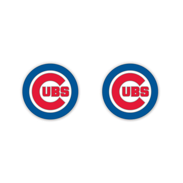 Chicago Cubs Earrings Jewelry Card