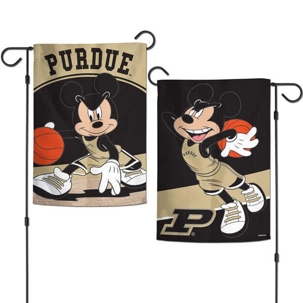 Purdue Boilermakers / Disney BASKETBALL Garden Flags 2 sided 12.5" x 18"