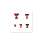 Wholesale-Texas Tech Red Raiders Fingernail Tattoos