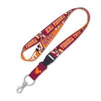 Wholesale-Virginia Tech Hokies / Disney MICKEY MOUSE FOOTBALL Lanyard w/detachable buckle 1"