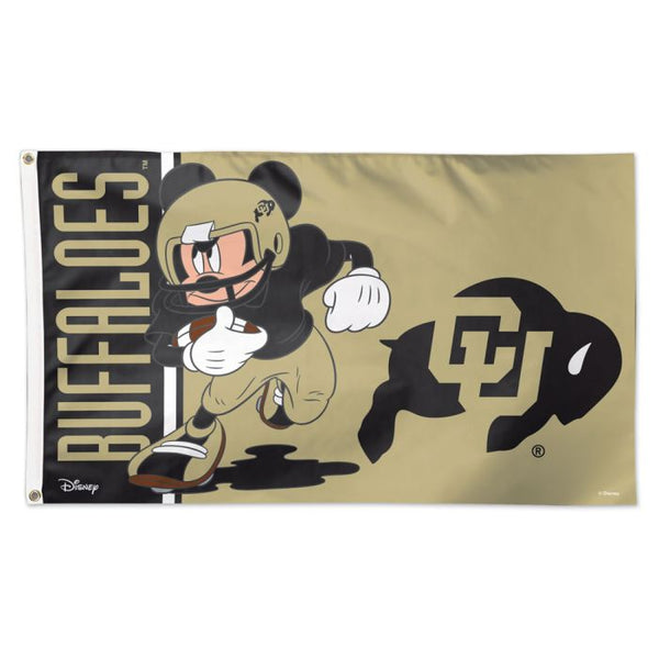 Wholesale-Colorado Buffaloes / Disney Flag - Deluxe 3' X 5'