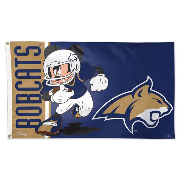 Wholesale-Montana State Bobcats / Disney Flag - Deluxe 3' X 5'