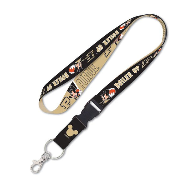 Wholesale-Purdue Boilermakers / Disney MICKEY MOUSE BASKETBALL Lanyard w/detachable buckle 1"