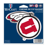 Wholesale-Utah Utes Chrome Magnet 5.25 X 5.125