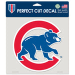 Chicago Cubs Perfect Cut Color Decal 8" x 8"