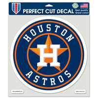 Houston Astros Perfect Cut Color Decal 8" x 8"