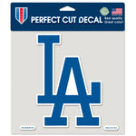 Los Angeles Dodgers Perfect Cut Color Decal 8" x 8"