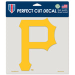 Pittsburgh Pirates P Perfect Cut Color Decal 8" x 8"