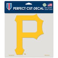 Pittsburgh Pirates P Perfect Cut Color Decal 8" x 8"