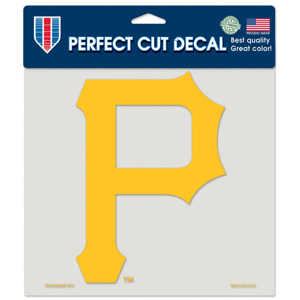 Pittsburgh Pirates P Perfect Cut Color Decal 8" x 8"