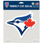 Toronto Blue Jays Cap logo Perfect Cut Color Decal 8" x 8"