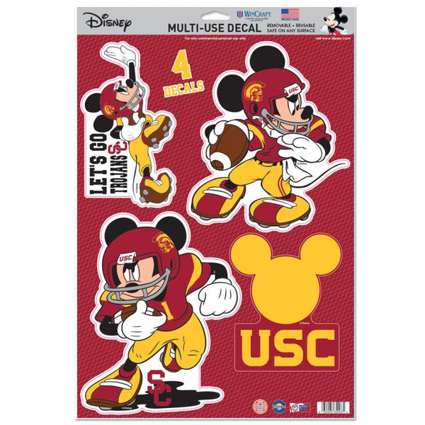 Wholesale-USC Trojans / Disney Multi-Use Decal 11" x 17"